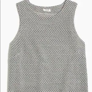 J. Crew Jacquard Shell